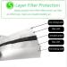 50 Pcs PM2.5 Activated Carbon Filters | 5-Layer Replaceable Protective Mouth Filters for Outdoor Use - Buy Online on GoSupps.com