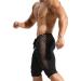 MIZOK Men's Compression Yoga Shorts Black - Cool Dry Mesh, Workout Tight, Medium - Buy Online on GoSupps.com