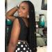 30 Inch Distressed Butterfly Faux Locs Crochet Hair 8 Packs - Long Lightweight Style in 1B - Natural Black (Pack of 8) - Buy Online on GoSupps.com