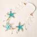 Ocean Acrylic Starfish Shell Headband with Rose Flowers - Mermaid Hair Accessories - Buy Online on GoSupps.com