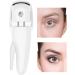 Veeteah Eye Lash Curler Heat - 230mah Battery Intelligent Heating Eyelash Curler Rechargeable Ergonomic Eyelashes Curler Eye Lash Makeup for Naturally Curling and Ironing Eyelash White - Buy Online on GoSupps.com