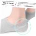NOLITOY Heel Cover Silicone Gel Inserts - Men s Athletic Shoes Insoles & Cushions for Plantar Support - Comfortable Half Pad for Sneakers - White - Buy Online on GoSupps.com