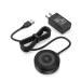 WUKUR for Oral B iO Charger Base Compatible with Oral B iO Electric Toothbrush Series 7 Series 8 Series 9 Magnetic Travel Charging Base Model 3768 Power Cord (Black)