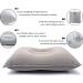JAKENHAM 2Pack Ultralight A4 Size Inflatable Travel Pillow - Small Squared Flocked Fabric Air Pillow for Traveling, Holiday Trip, Hiking, Camping - Gray - Buy Online on GoSupps.com