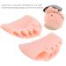 Silicone Toe Separator 5 Pairs - Daily Exercise Training Valgus Corrector (Skin Color) - Buy Online on GoSupps.com