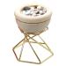 Wood Essential Oil Diffuser Scent Diffuser Art Wood Diffuser Mini Stone Diffuser for Cabinet Hotel Home Office Decorative