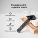 Men's Double Edge Safety Razor - Matte Black Thick Short Handle 10 Blades Portable Travel Size Smooth Closed Shave - Buy Online on GoSupps.com