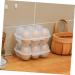PRETYZOOM 2pcs Home Fridge Preservation Pantry Organizer Bin Plastic Kitchen Egg for Container Refrigerator - Buy Online on GoSupps.com