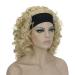 Shop Lydell 12M Super Curly Pale Blonde Synthetic Hair Headband Wig #613 - International Shipping Available - Buy Online on GoSupps.com