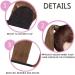 SEGO Real Hair Ponytail Extensions - Remy Human Hair Clip-In Braid & Bangs - Light Brown 20 inch (50cm) - 95g - Buy Online on GoSupps.com
