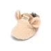 LACOFIA Baby Boys Girls Anti-Slip Soft Sole Winter Warm Booties 12-18 Months Khaki