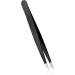 Rubis Evolution 2in1 Tweezers - Pointed Splinter & Ingrown Hair - Black - Perfect for Eyebrow Plucking - International Shipping Available - Buy Online on GoSupps.com