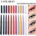 JAWSEU 20 Colors Eyeliner Gel Pen Matte Eyeliner Kit Makeup Liner Gel Pencil Longlasting Waterproof Gel Eyeliner for Eye Makeup 20 Pieces - Buy Online on GoSupps.com