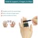 14PCS Finger Buddy Straps Wraps - Non-Slip Loop Splint for Treating Sprained, Jammed, Fractured Fingers - Buddy Tape for Broken Finger Arthritis Pain - Black - Buy Online on GoSupps.com