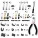 Shop Haraqi 105-Piece Zip Repair Set - Replacement & Repair Zippers in Sizes #3 #5 #8 | International Shipping Available - Buy Online on GoSupps.com