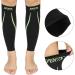 Calf Compression Sleeve - Tight Calf Sleeve Protector for Fitness & Pain Relief (Medium - Buy Online on GoSupps.com
