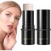 Highlighter Stick Makeup Bronzer Stick With Cushion Applicator Makeup Blushh Highlighter Contour Glitter Matte Natural Brightening Face Makeup Smooth Creamy Matte Finish Liquid Stick For Women - Buy Online on GoSupps.com
