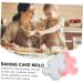 PLAFOPE 2pcs Silicone Mold Candle Molds Roasting Pan Chocolate Molds DIY Mold Cake Mold Soap Baking Supplies - Buy Online on GoSupps.com