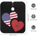 Morocco US Flag Hair Cutting Cape Apron - Professional Salon Barber Hairdressing with Snap Closure - Buy Online on GoSupps.com