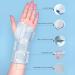 1Pc Wrist Tunnel Promote Healing Breathable Universal Carpel Tunnel Wrist Brace for Tendonitis Left Hand Grey - Buy Online on GoSupps.com