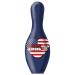 Bowling Strong USA Heart Bowling Pin