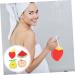 Housoutil 8 Pcs Child Bath Loofah & Exfoliating Sponge Set | Cartoon Fruit Shower Balls for Kids - Soft & Safe Bathing Essentials - Buy Online on GoSupps.com