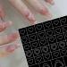 Dornail 6 Sheets Airbrush Stencils Nail Stickers - Butterfly Flower Moon Star Heart Cross French Nail Decals for DIY Nail Designs - Buy Online on GoSupps.com