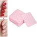 Gel Nail Polish Remover Pads 300 Soft Lint-Free Cotton Nail Cleaning Pads for Nail Art (Light Pink) - Buy Online on GoSupps.com