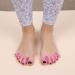 Posture Guy Mike Posture Toe Active Separators Dividers to Correct Bunions Foot Pain Plantar Fasciitis Blisters Calluses Relief Restore Feet (Pink)
