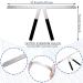 Taozers 3 Pieces Eyebrow Ruler Eyebrow Golden Proportion Thrush Ruler Permanent Eyebrow Measuring Tool DIY - Buy Online on GoSupps.com