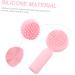 FRCOLOR Silicone face Brush Silicone Facial Exploration Silicone face exfoliator Skin Care Tools Silicone Handheld face Brush exfoliating Facial Brush Scrub Brush 3D Clean Silica Gel 11x5cm - Buy Online on GoSupps.com