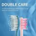 SIDSYS Electric Toothbrush | Ultrasonic Whitening Toothbrush with 15 Modes & Timer | Wireless Charging | IPX7 Waterproof | Blue - Buy Online on GoSupps.com