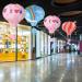 Yoyakie Rainbow Hot Air Balloon Ceiling Light | Colorful Paper Lanterns for School & Shopping Center Decor - Buy Online on GoSupps.com