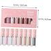 CRILSTYLEO 8pcs Eye Shadow Pigmented Makeup Pallet Glitter Eyeshadow Shiny Eyeshadow Liquid Eyeshadow - Buy Online on GoSupps.com