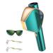 Laser Hair Removal Device Super Fast Flash IGBT Technology IPL Hair Removal Device MAX 19.8J Energy & 3-in-1 Painless Epilators for Women/Men - Unlimited Flashes Igbt-green