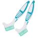 Ukcococo 2st turtle cleaning brush turtle washer turtle cleaning brush bristle brush for turtle turtle brush delivers toothbrush plastic green