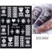 JMEOWIO 8 Sheets Christmas Nail Art Stickers 5D Self Adhesive Nail Art Decals Stereoscopic Embossed Snowflake Reindeer Snowman Santa Claus Pattern DIY Design Nail Decoration for Women Girls - Buy Online on GoSupps.com