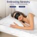 Silk Sleep Mask - Super Soft Blackout Eye Mask for Men & Women | Adjustable Strap | Natural Mulberry Silk (Black - Buy Online on GoSupps.com