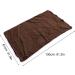 ANKROYU USB Heating Scarf - 3 Temperature Levels | Soft & Breathable Heating Blanket for Knee Waist & Whole Body - Brown - Buy Online on GoSupps.com