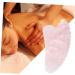 Healeved Scratching Board - Anti-Aging Gua Sha Plate & Crystal Scraping Tool for Face - Pink Jade Massage Board for Skin Care - Buy Online on GoSupps.com