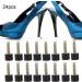 Pack of 24 Non-Slip Heel Tips for High Heels | Durable Repair Dowels (8x8 cm) - International Shipping Available - Buy Online on GoSupps.com