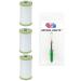Coats & Clark Sewing Thread Dual Duty Plus Hand Quilting Cotton Thread 325 Yards (3-Pack) White Bundle with 1 Artsiga Crafts Seam Ripper S960-0100-3P 3-Pack S960-0100-White