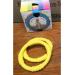 Sensory Baby Teether Rings Set - Yellow Teething Rings for Babies 0-12 Months - Chew Toys for Boys & Girls - Pack of 2 - Buy Online on GoSupps.com