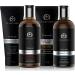 The Man Company Anti-Pollution Charcoal Set (Charcoal Shampoo + Charcoal Body Wash + Charcoal Scrub +Charcoal Face wash) Set of 4 | Made in India - Buy Online on GoSupps.com
