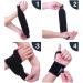 Ovyuzhen Wrist Compression Strap - Adjustable Support Brace for Fitness & Arthritis Relief - Black (1 Pack) - Buy Online on GoSupps.com