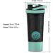 Artoid Mode 720ml Inspirational Protein Shaker Bottle - Aqua Green/Black - Buy Online on GoSupps.com