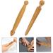 10-Piece Foot Tensioning Rods & Body Massage Tools - Manual Wood Hand & Foot Massager Roller for Ultimate Relaxation - Buy Online on GoSupps.com