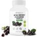Natural Acai Berry Cleanse - Powerful Antioxidant Detox for Liver, Colon, Pancreas - Supports Healthy Digestive System - Made in USA - 1 Month Supply - Buy Online on GoSupps.com