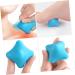 Healeved Silicone Massage Globe - Hand & Foot Massage Balls for Relaxation & Training | 5.7cm Blue - Buy Online on GoSupps.com