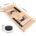 Moopok Fast Sling Puck Wooden Hockey Game | Desktop Battle Table Game for Adults and Kids - Family Fun - Buy Online on GoSupps.com